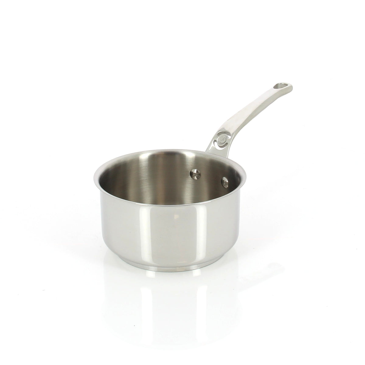Cazo De Acero Inoxidable Con Mango De Fundición De Inox - Ø 14 Cm