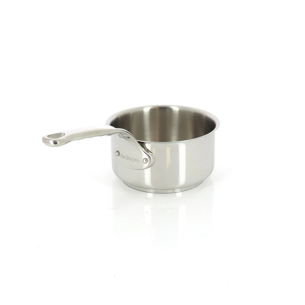 Cazo De Acero Inoxidable Con Mango De Fundición De Inox - Ø 14 Cm