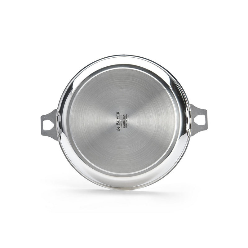 Milady Twisty Removable Stainless Steel Frying Pan Ø28Cm - Stainless Steel