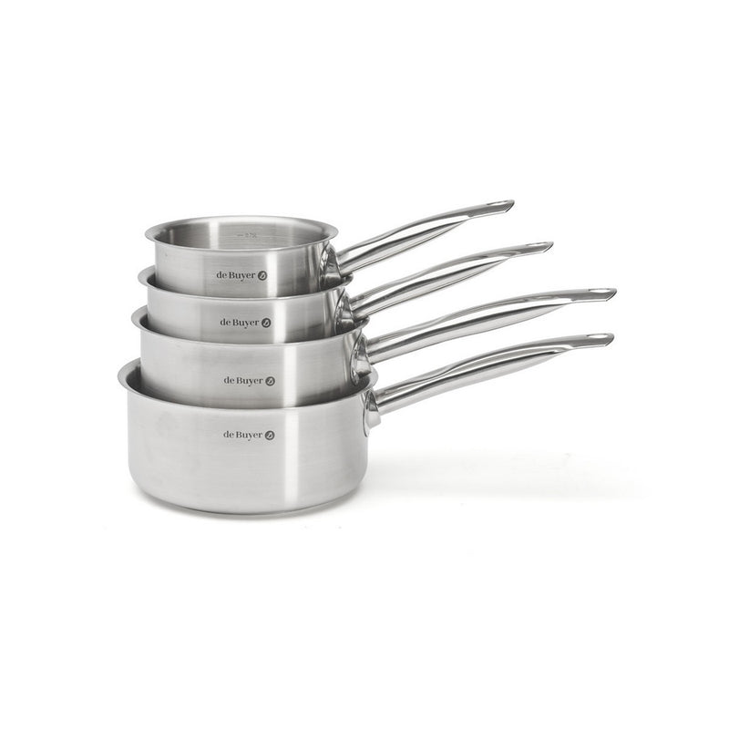 Set Of 4 Prim'Appety Stainless Steel Casseroles Ø14-16-18-20Cm - Stainless Steel