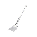 Espátula Monobloque De Acero Inoxidable Perforada Mango 35Cm - Acero Inoxidable