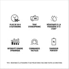 Marshall – Kilburn III - Portable Speaker - Cream, text image showing the technical specifications of the product