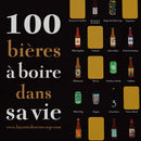 100 Bières À Boire Dans Sa Vie (Poster À Gratter)