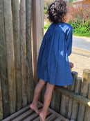 Robe Boetie Coton Denim  - Bleu