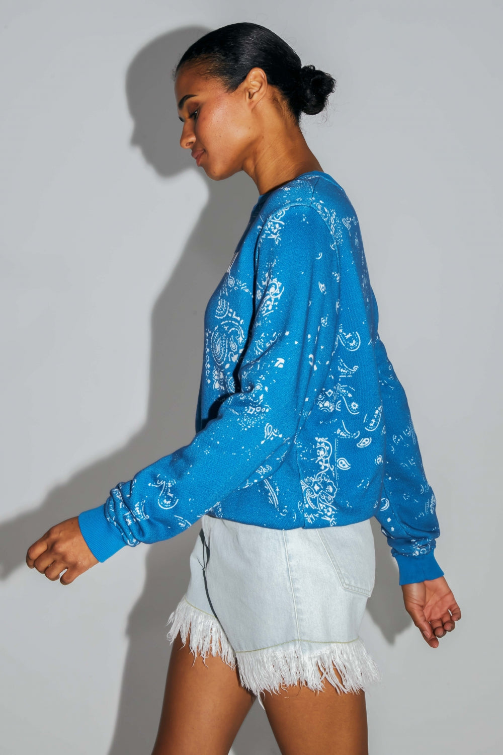 The Eddie Bandana Sweatshirt In Organic Cotton