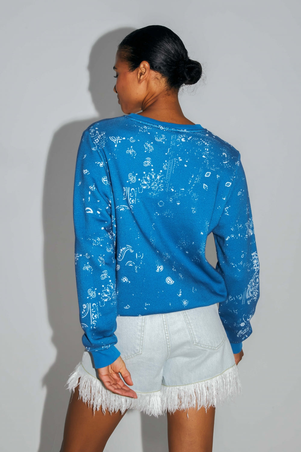 The Eddie Bandana Sweatshirt In Organic Cotton
