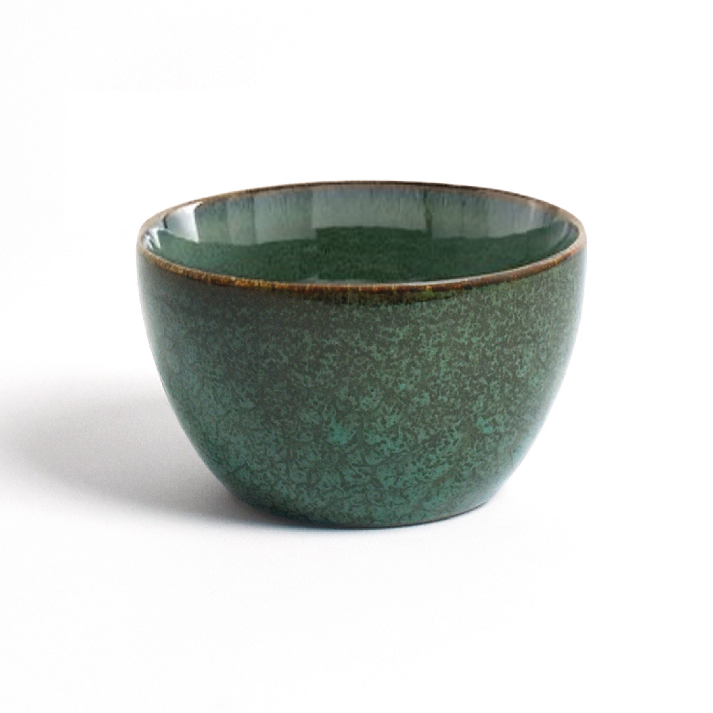 Cuenco de porcelana - Verde azur