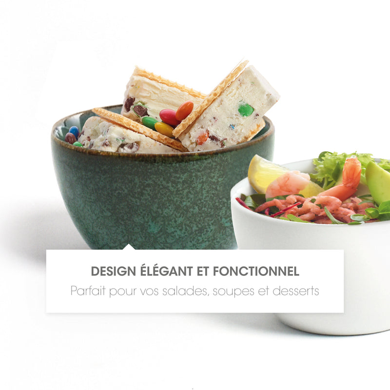 Bol En Porcelaine - Vert Azure