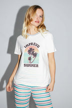 Le T-Shirt Fred Paradise En Mélange De Coton Et De Lin Fabriqué Au Portugal