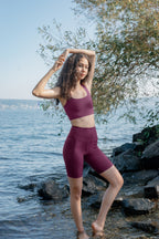 Brassière De Sport Paloma - Plum
