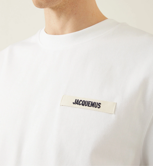 Jacquemus - T-Shirt Gros Grain - Blanc