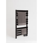 Warm Towel - 500W Freestanding or Wall-Mounted Electric Towel Radiator - Black