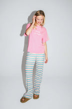 Le T-Shirt Collector Colette En Jersey De Coton Et Modal Rose