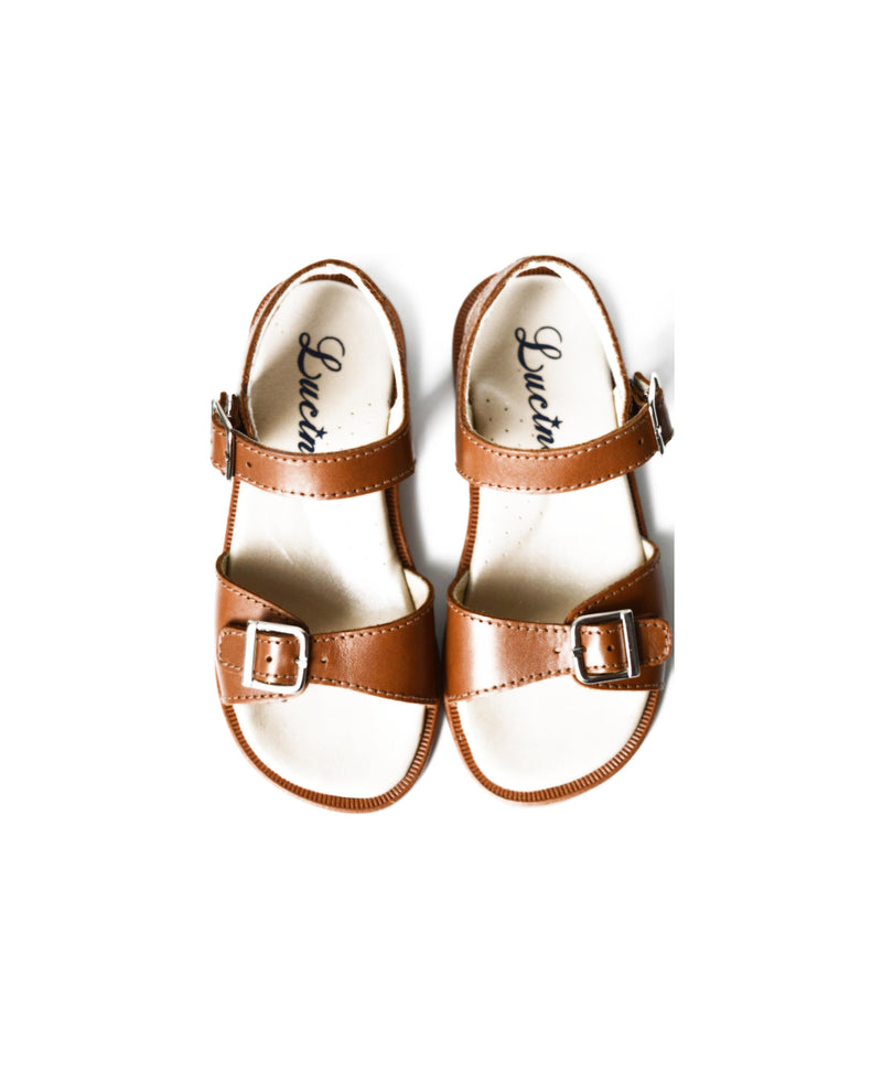 Adjustable Barefoot Sandals - Camel - Girl