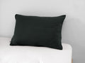 Gaia - Funda de almohada - Gasa de algodón doble lisa - Abeto