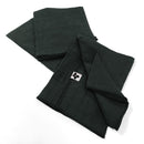 Lot De 3 Serviettes - Double Gaze De Coton Unie - Gaia - Sapin
