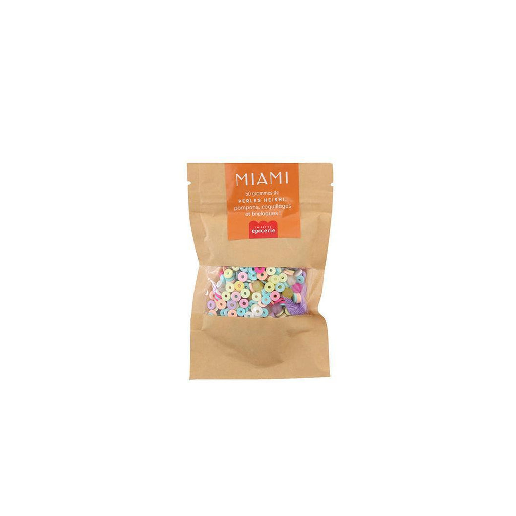 Mix of Heishi Beads and Charms - Miami