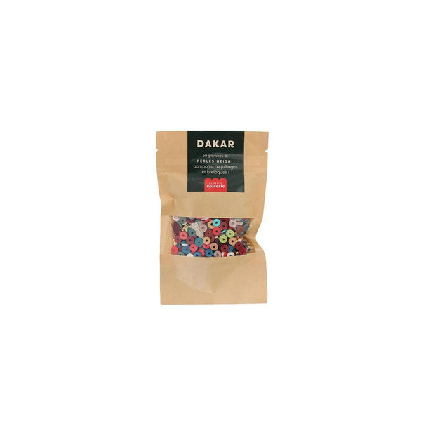 Mélange De Perles Heishi Et De Breloques - Dakar
