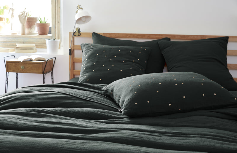 Pillowcase - Double Gauze Cotton - Gaia Chic - Fir Tree