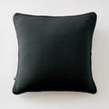 Gaia - Coussin Déhoussable Avec Passepoil - Double Gaze De Coton Unie - Sapin