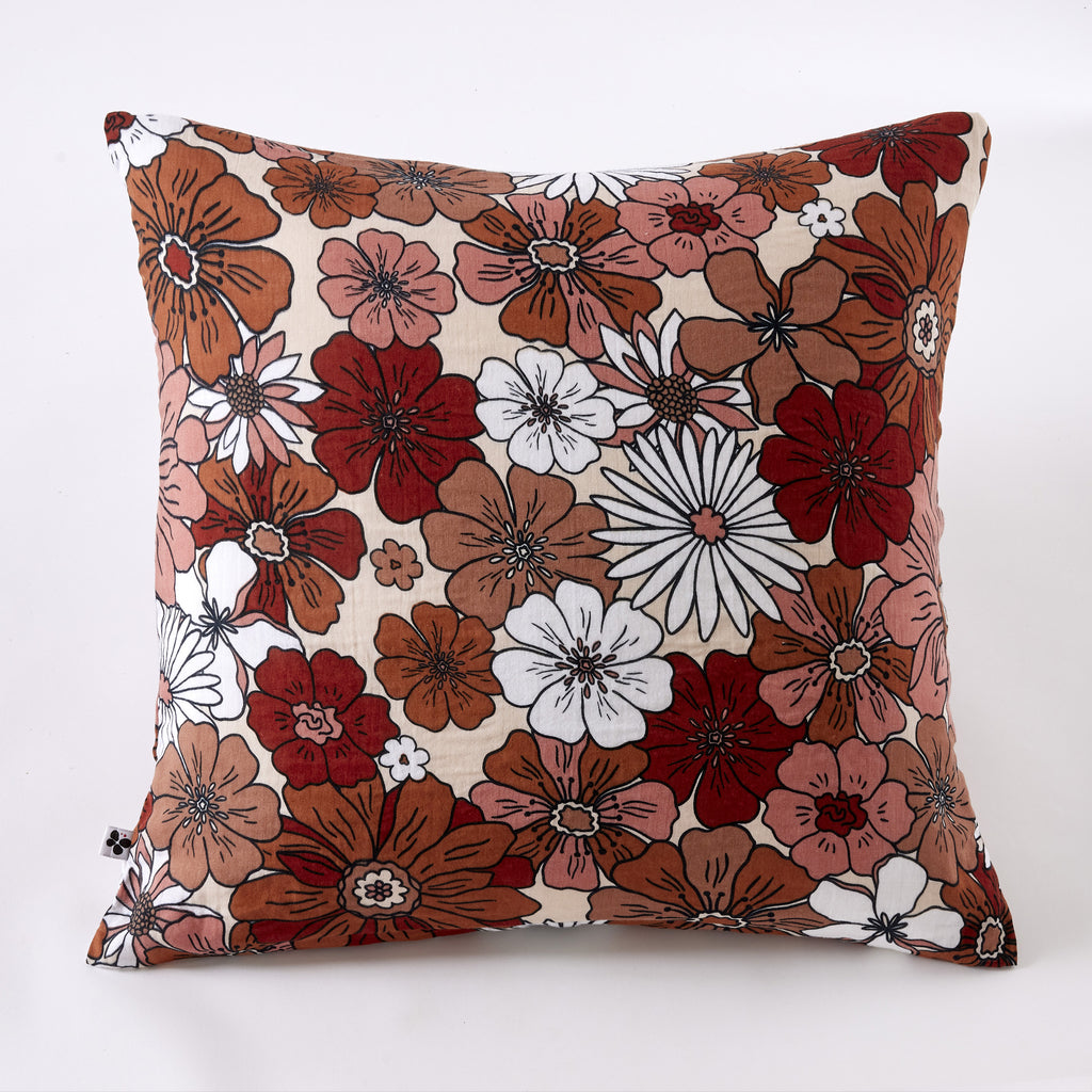 Anna - Funda de almohada - Gasa de algodón estampada