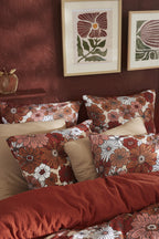 Anna - Funda de almohada - Gasa de algodón estampada