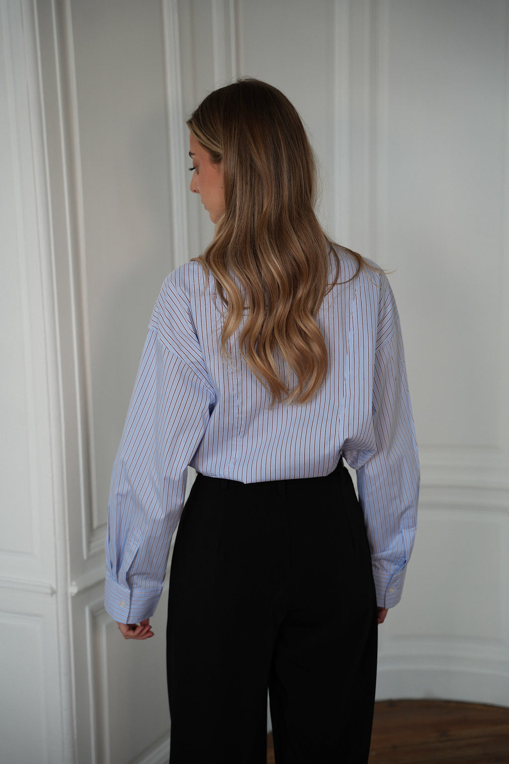 Chemise Ample Evane - Bleue