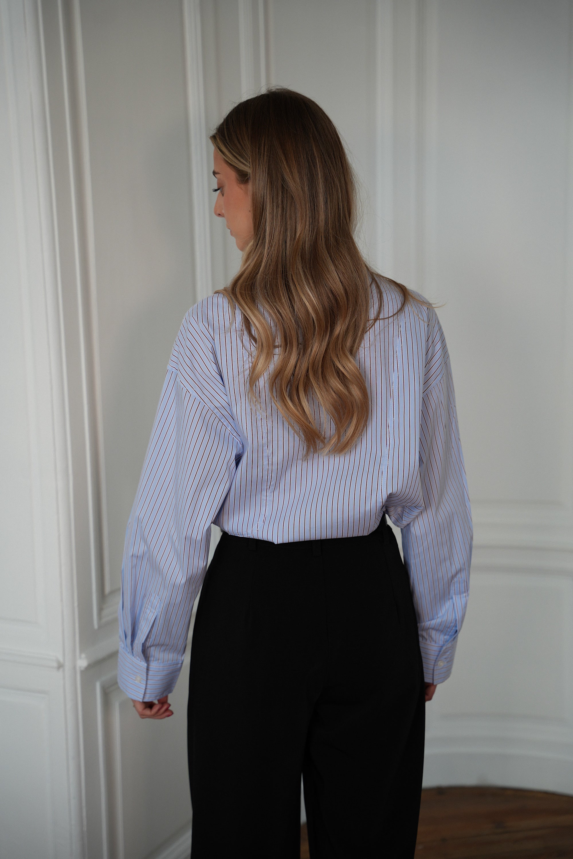 Chemise Ample Evane - Bleue