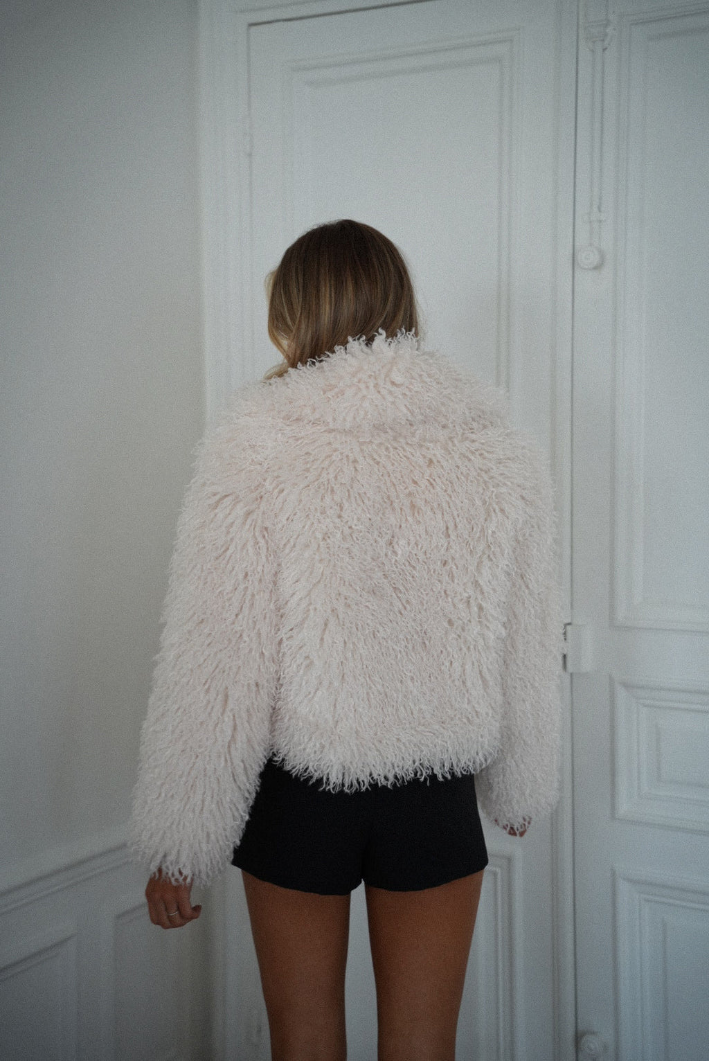 Manteau Fourrure Soanne - Crème