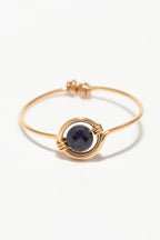 Anillo Cisne - Zafiro - Oro