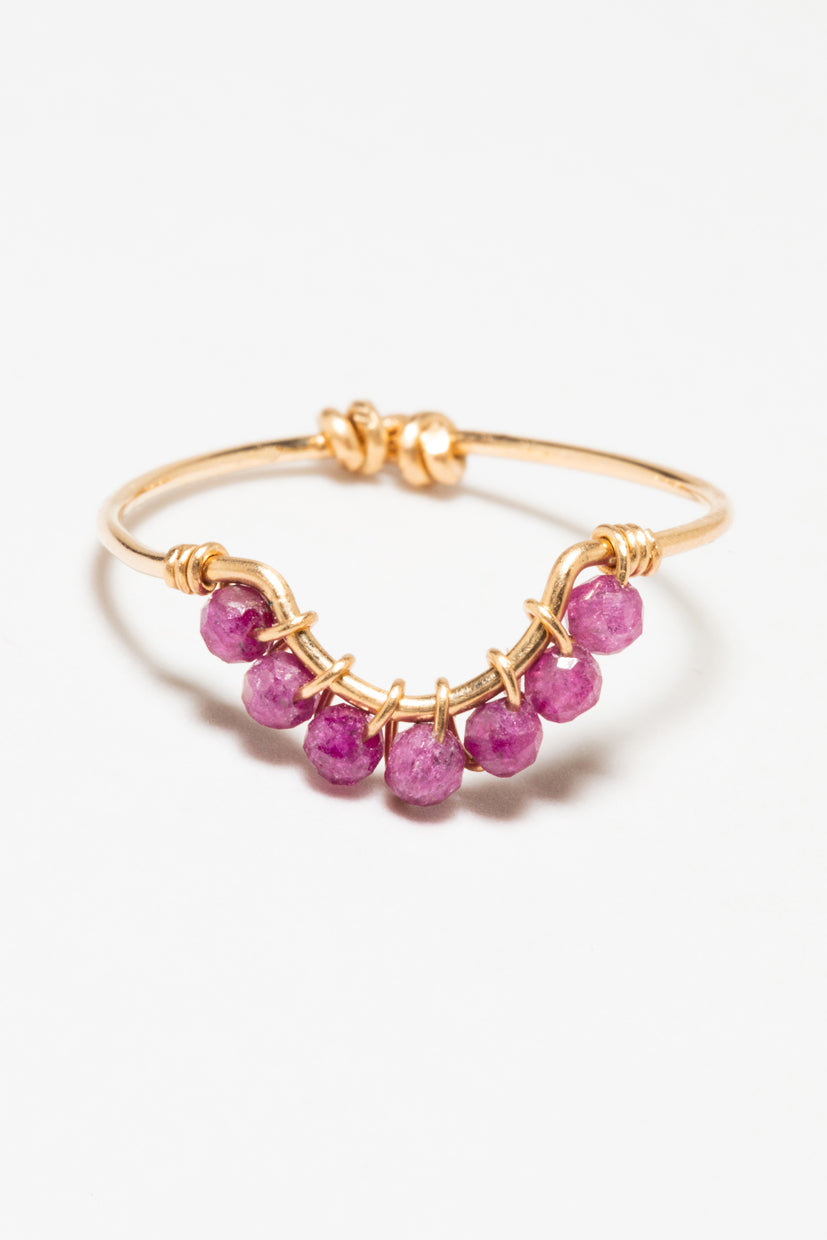 Bague Frida - Rubis