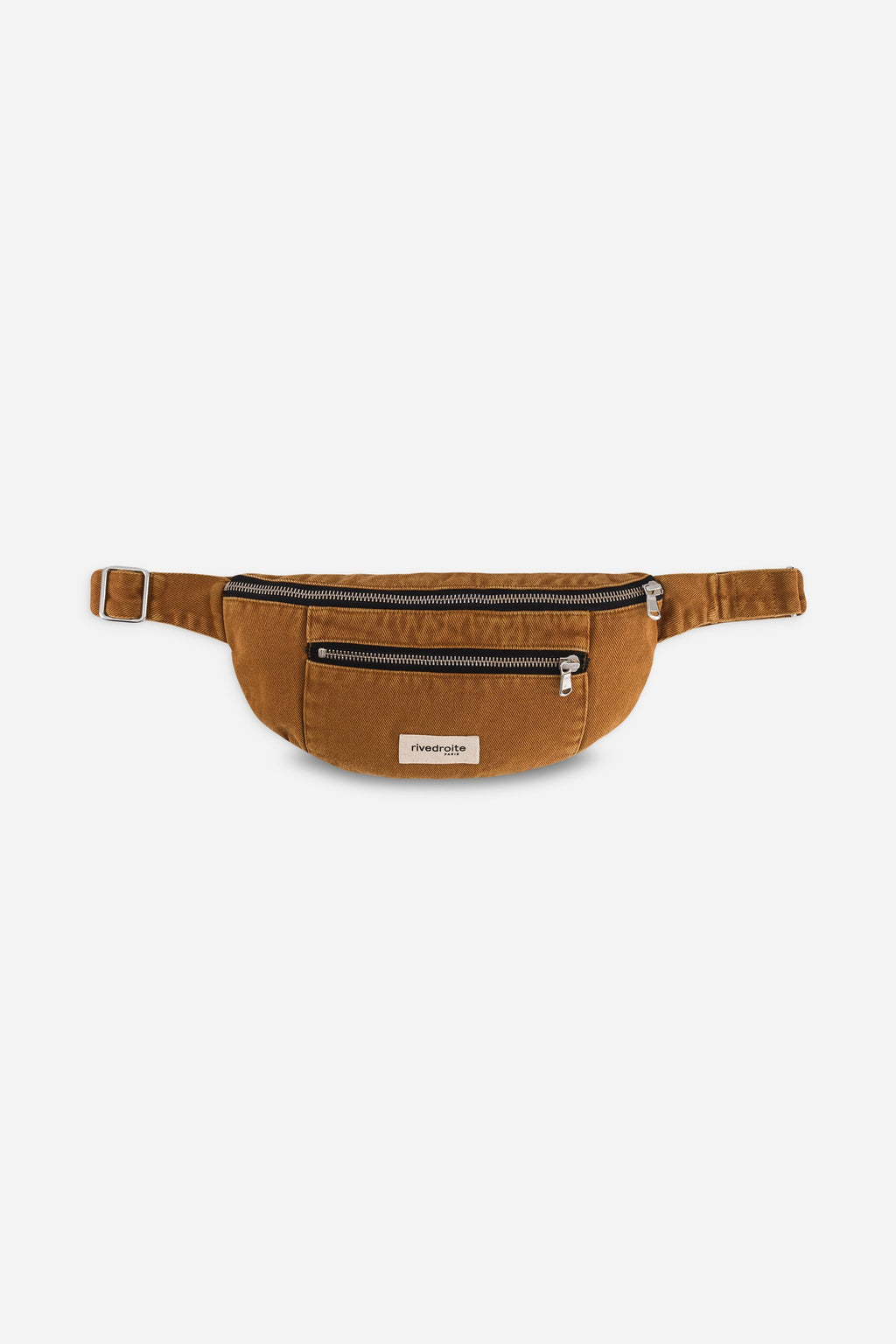 Orsel Le Sac Banane - Upcycled Cotton Brown Leaf