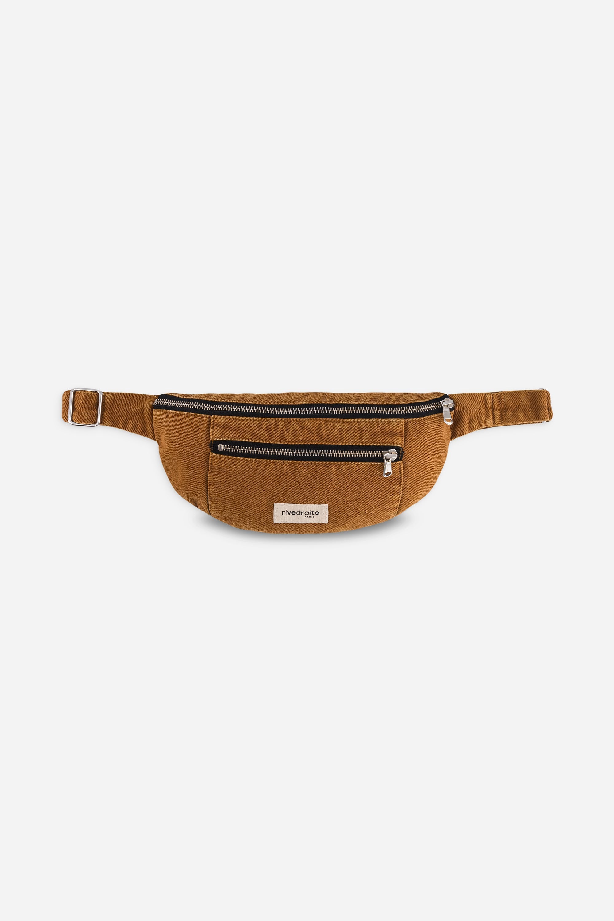 Orsel Le Sac Banane - Upcycled Cotton Brown Leaf