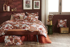 Extremo de cama - Gasa de algodón estampada - Anna