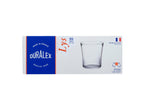 Pack of 6 Lys Tumblers - Transparent - 16cl