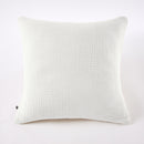 Taie D'Oreiller - Quadruple Gaze De Coton Unie - Ina - Chantilly