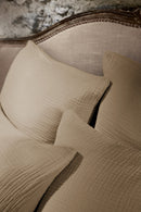 Pillowcase - Plain Cotton Gauze Quadruple - Ina - String