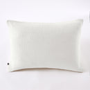 Taie D'Oreiller - Quadruple Gaze De Coton Unie - Ina - Chantilly