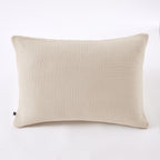 Funda de Almohada - Gasa Cuádruple de Algodón Liso - Ina - Pampa