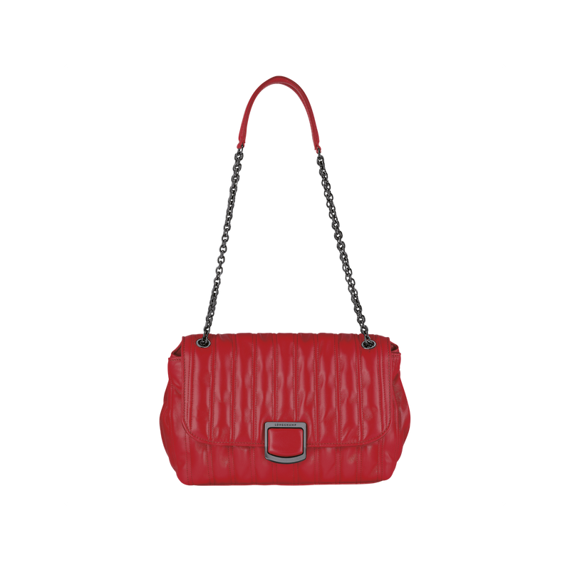 Sac Porté Travers M - Brioche - Rouge
