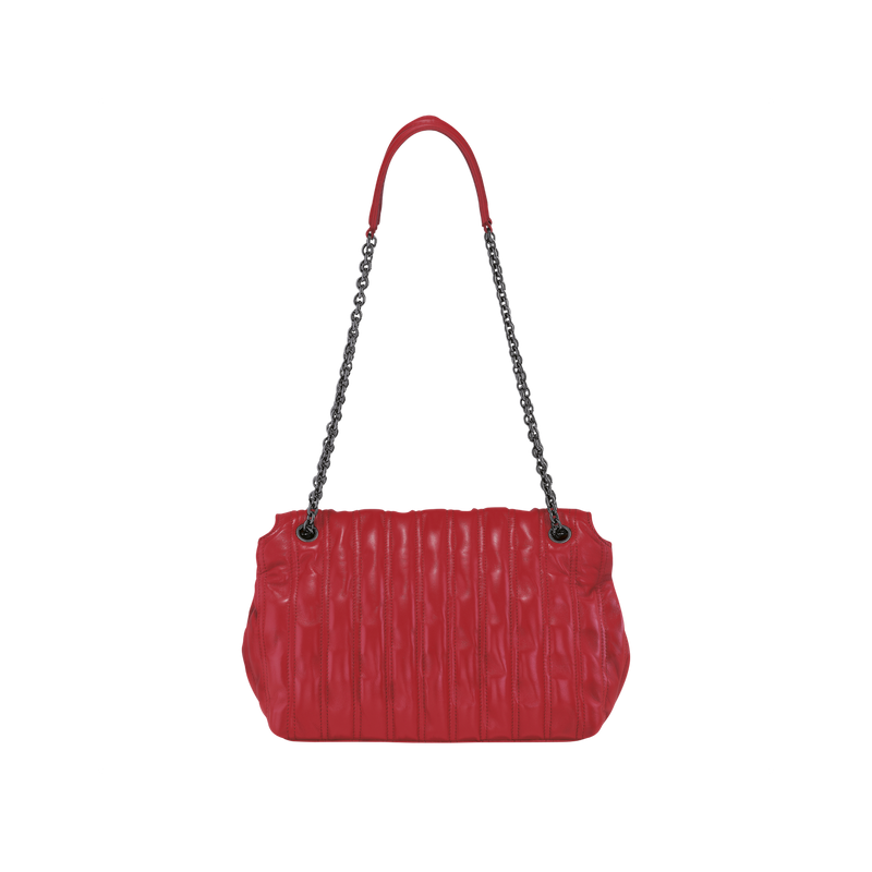Sac Porté Travers M - Brioche - Rouge