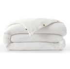 Ina - Housse De Couette - Quadruple Gaze De Coton Unie - Chantilly