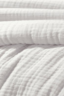 Duvet Cover - Quadruple Plain Cotton Gauze - Ina - Chantilly