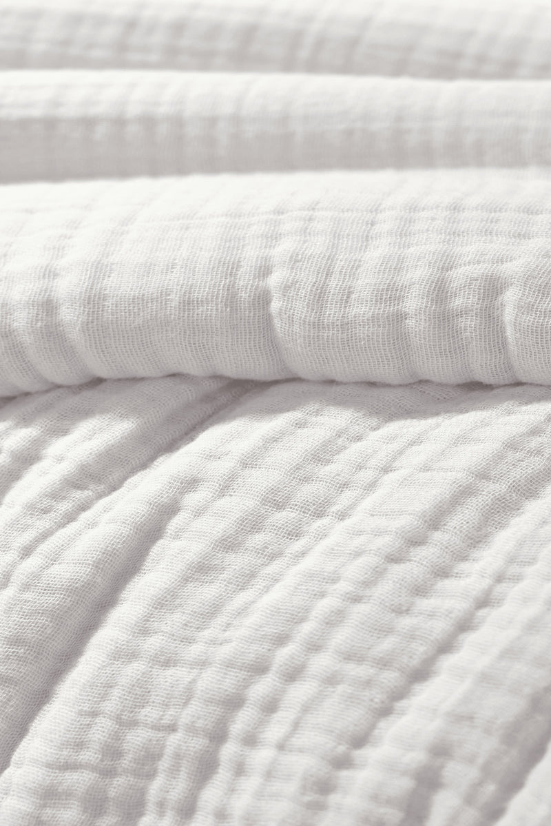 Duvet Cover - Quadruple Plain Cotton Gauze - Ina - Chantilly