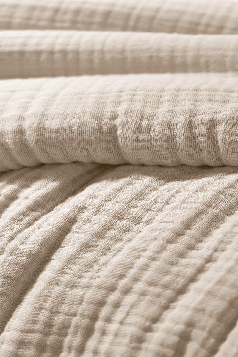 Duvet Cover - Quadruple Plain Cotton Gauze - Ina - Pampa