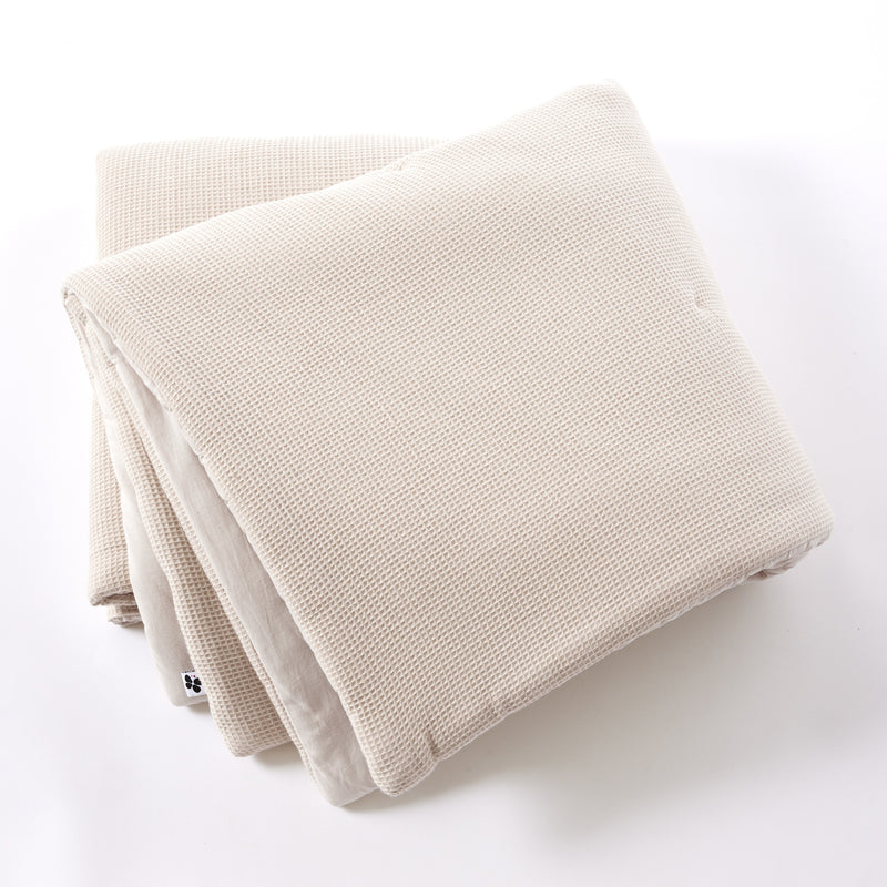 Bout De Lit - Nid D'Abeille Uni - Alma - Pampa