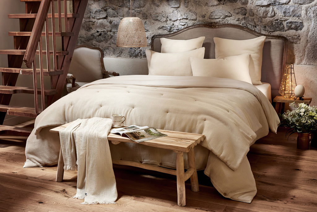 Bed End - Plain Honeycomb - Alma - Pampa
