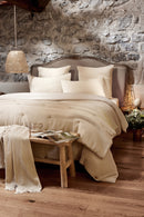 Bout De Lit - Nid D'Abeille Uni - Alma - Pampa