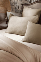 Alma - Funda de almohada - Panal liso - Cordel