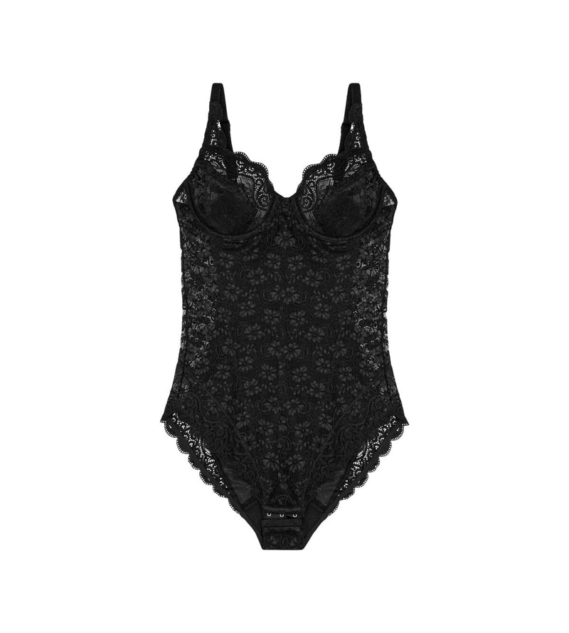 Body con aros Amourette 300 Bsw - Negro